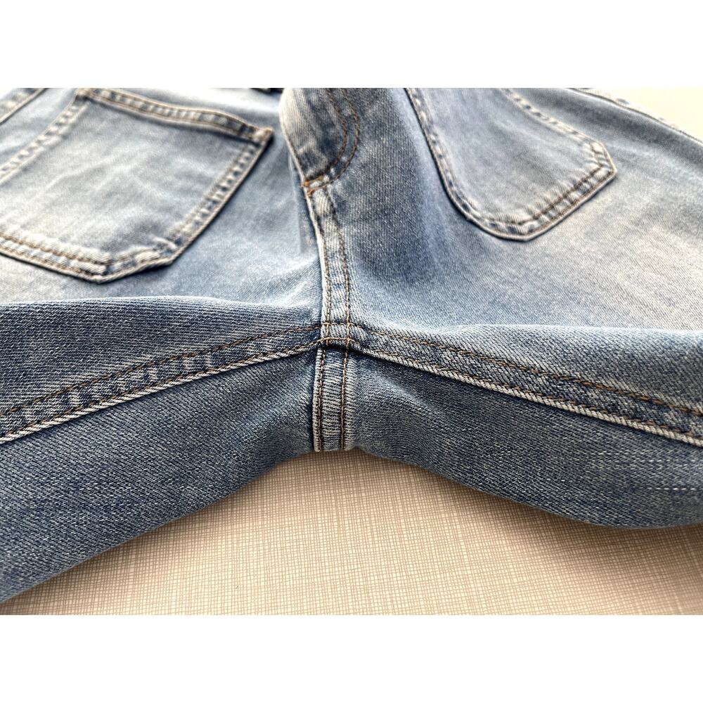 Stella McCartney Sz 29 The 70s Flare Jeans Light Wash Mid-Rise Stretch Designer - Picture 10 of 16